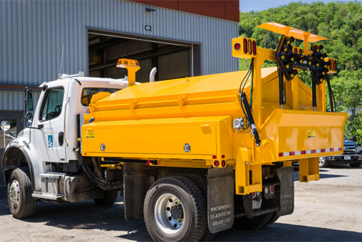 asphalt dump bodies for repair work